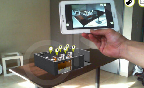 App Realidad Aumentada 3D Universidad EAN