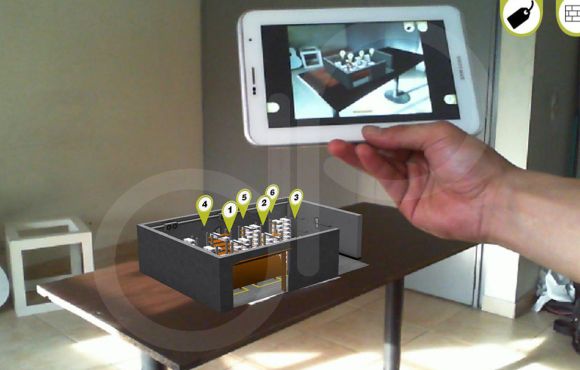 App Realidad Aumentada 3D Universidad EAN