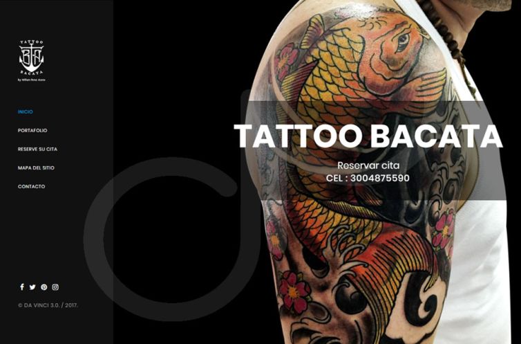 Plataforma WEB Tattoo Bacata