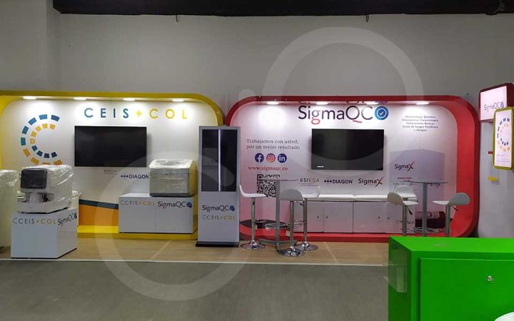 Stand Sigma y Ciscol CNB 2022 – Davinci Publicidad y Medios S.A.S.