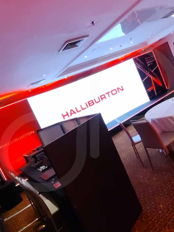 EVENTO PANTALLA LED CURVA